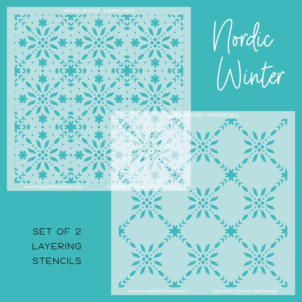 Nordic Winter Stencils