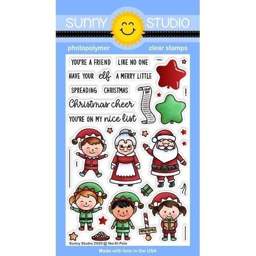 North Pole Stamp Set