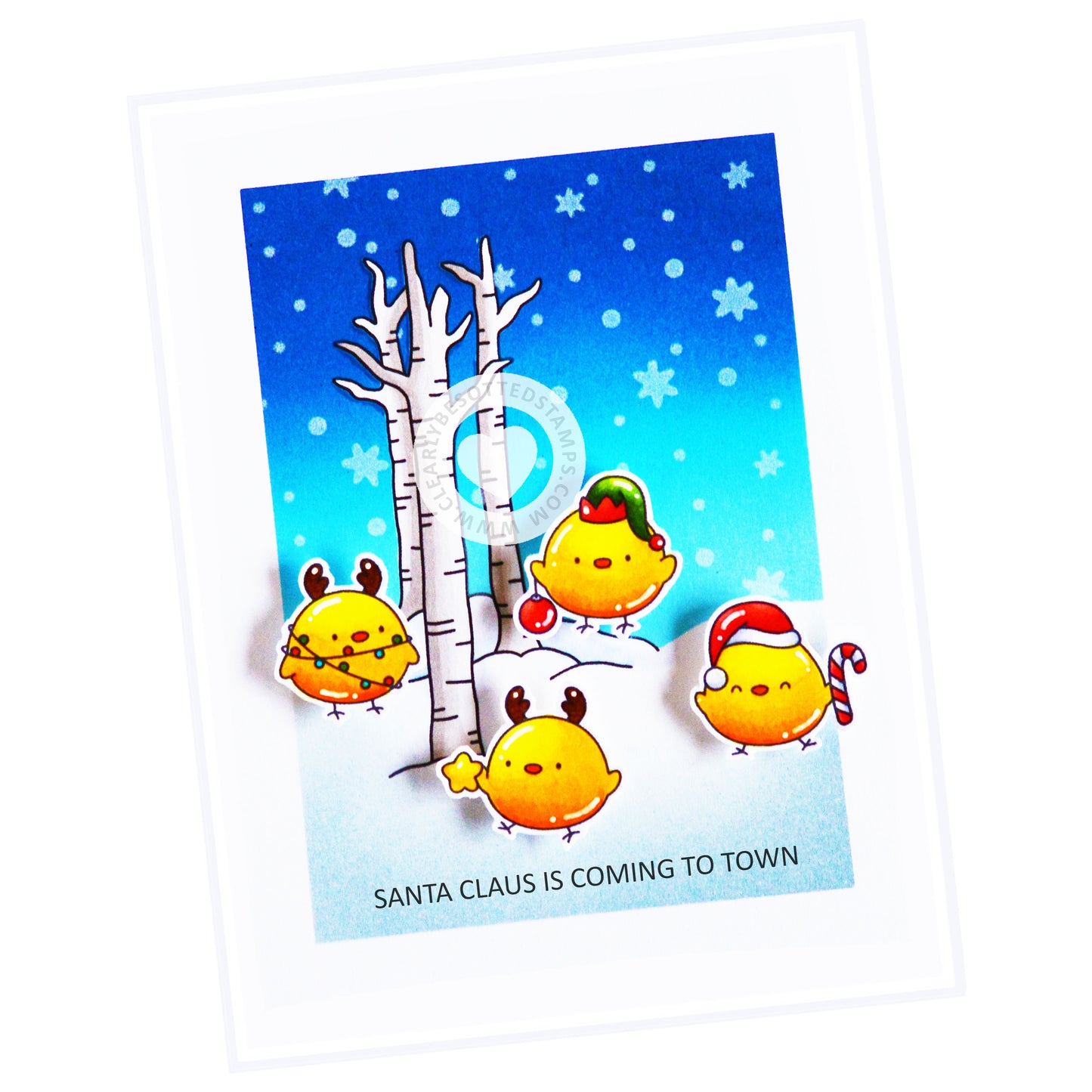 O Christmas Chick Stamp Set