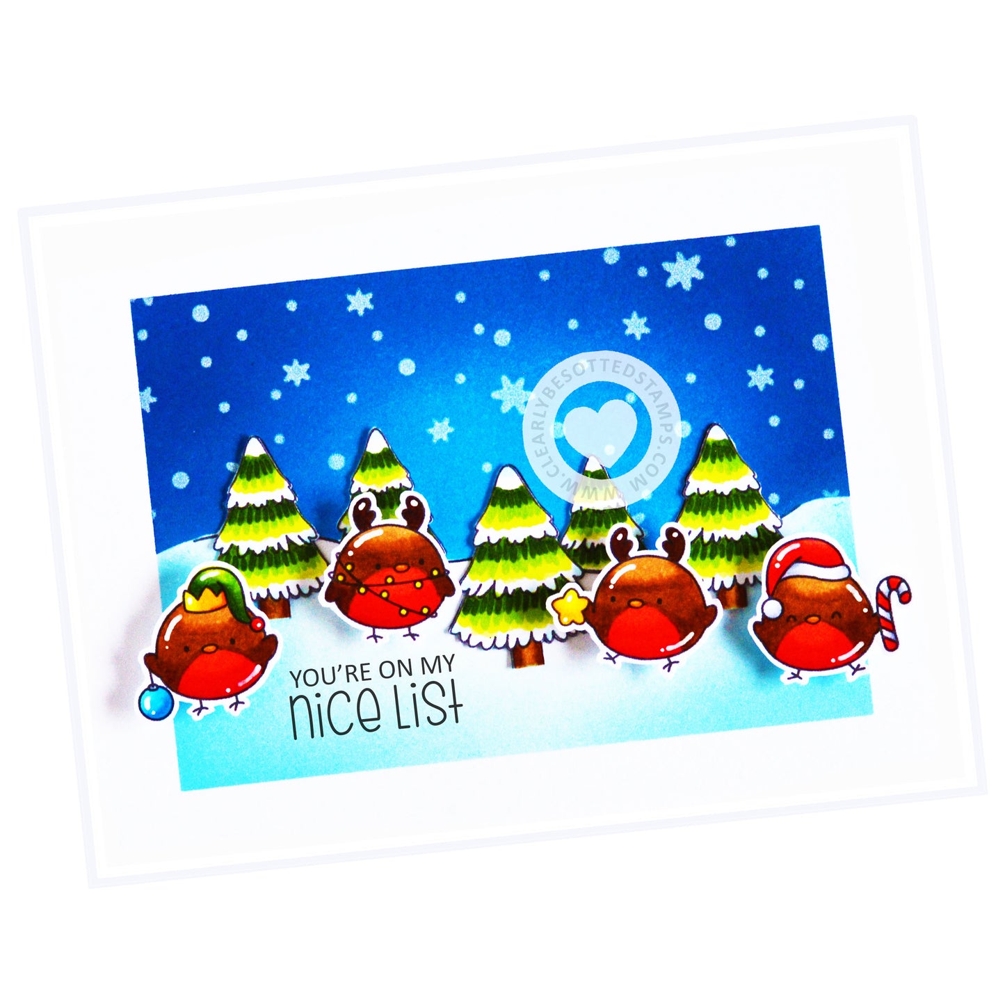 O Christmas Chick Stamp Set