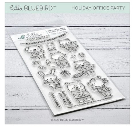 Holiday Office Party Stamp Set