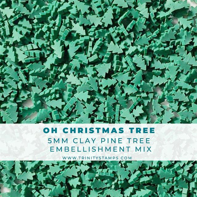 Oh Christmas Tree - Clay Tree Embellishments