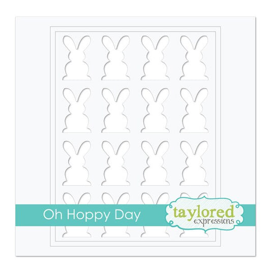 Oh Hoppy Day Stencil