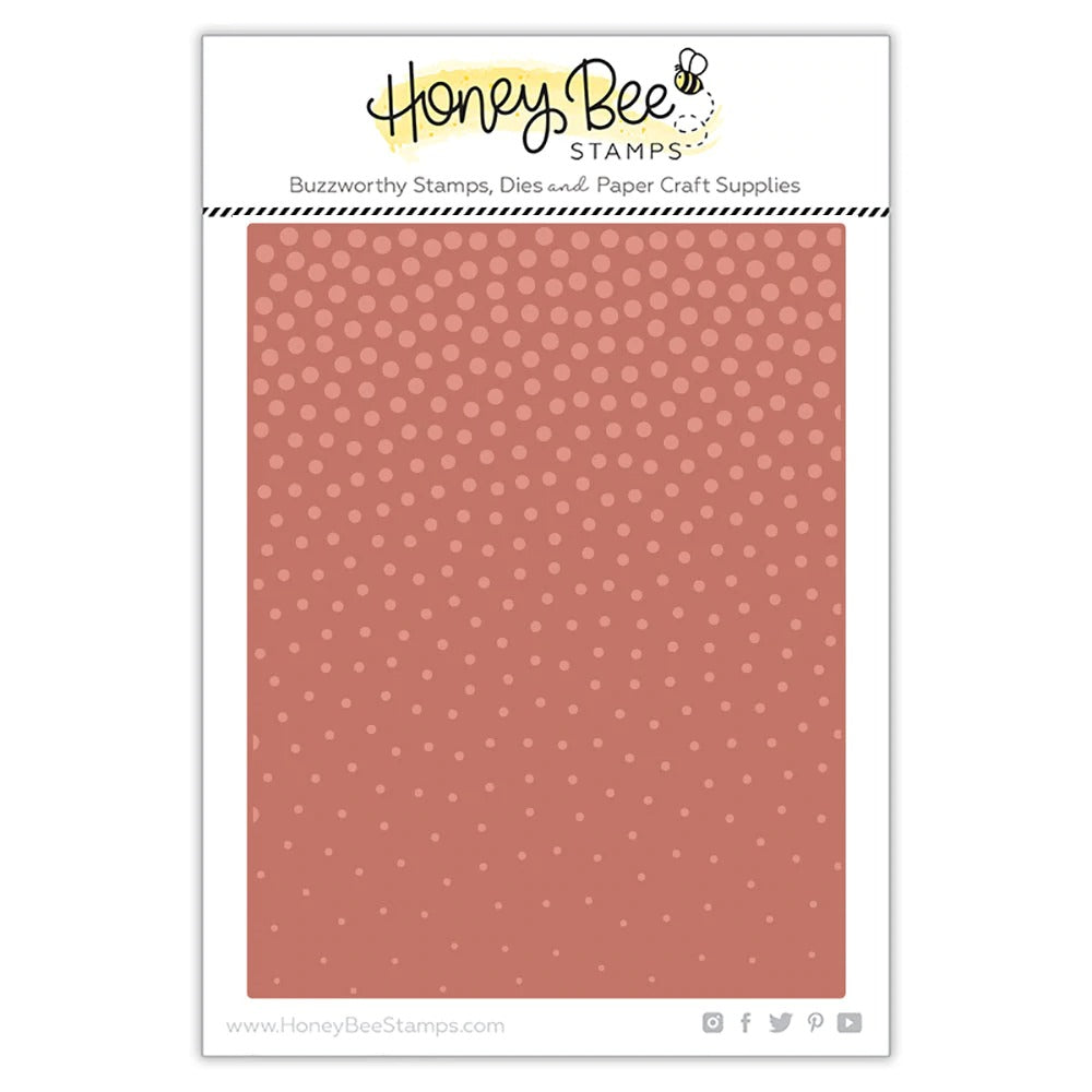 Ombre Dots A2 Hot Foil Plate