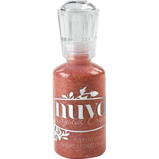 Nuvo Glitter Drops Orange Soda