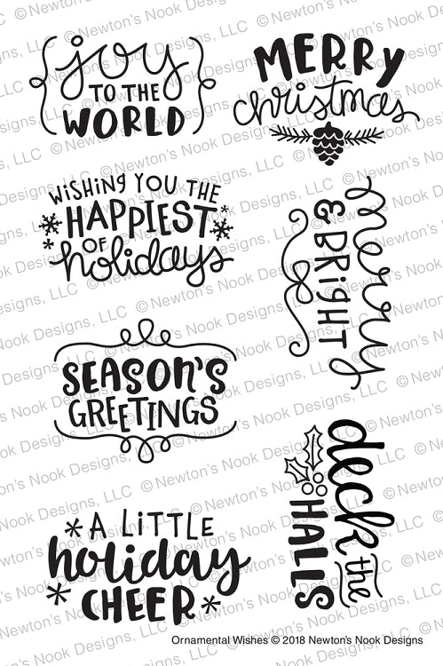 Ornamental Wishes Stamp Set