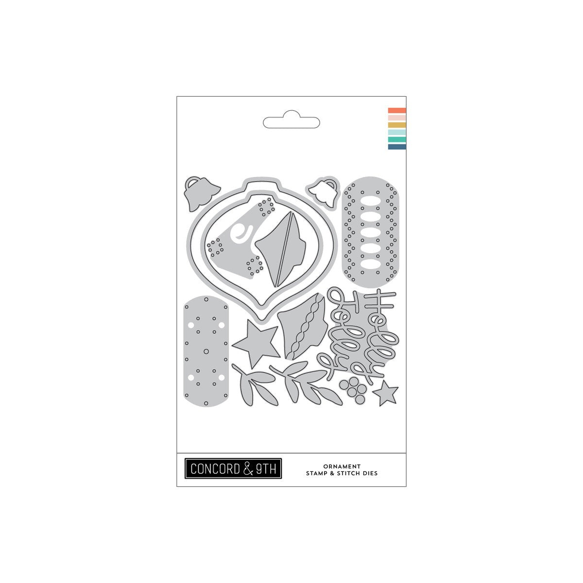 Ornament Stamp & Stitch Dies