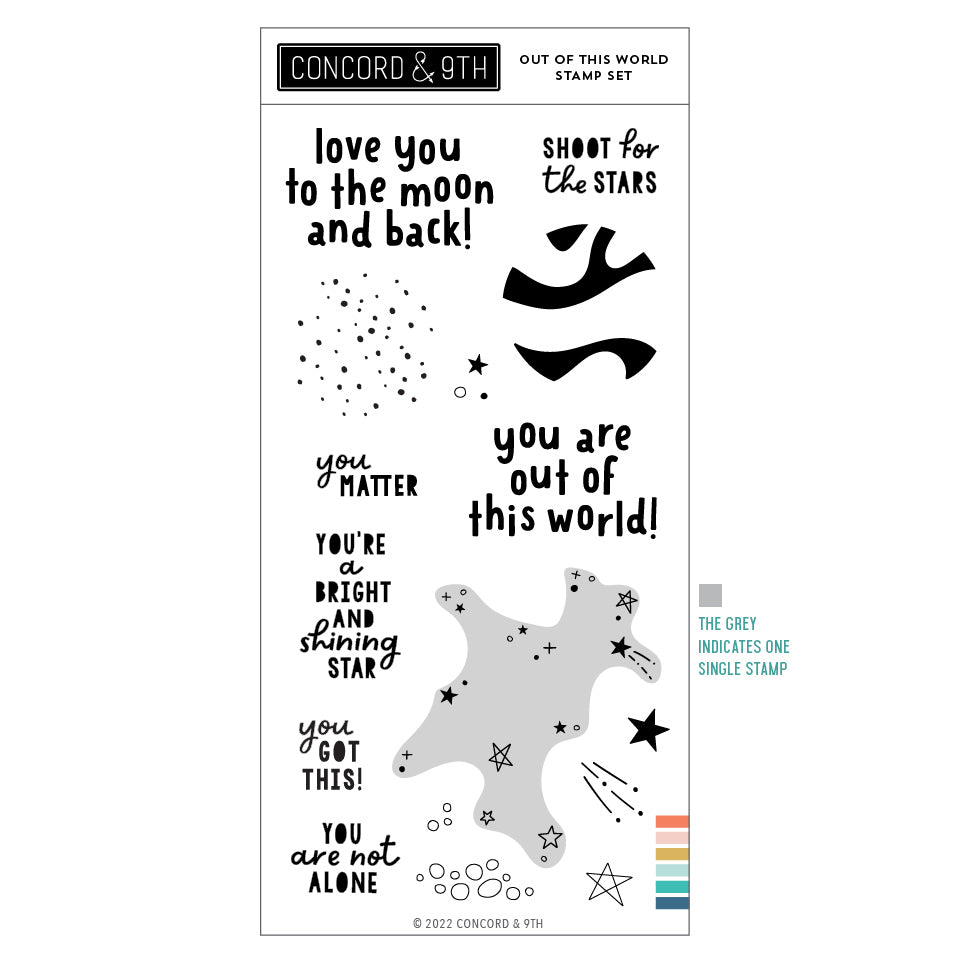 Out of This World Stamp Set