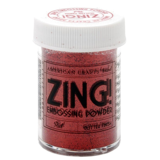 Zing! Embossing Powder Glitter Red