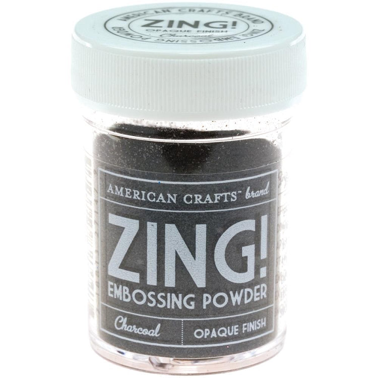 Zing! Embossing Powder Opaque Charcoal
