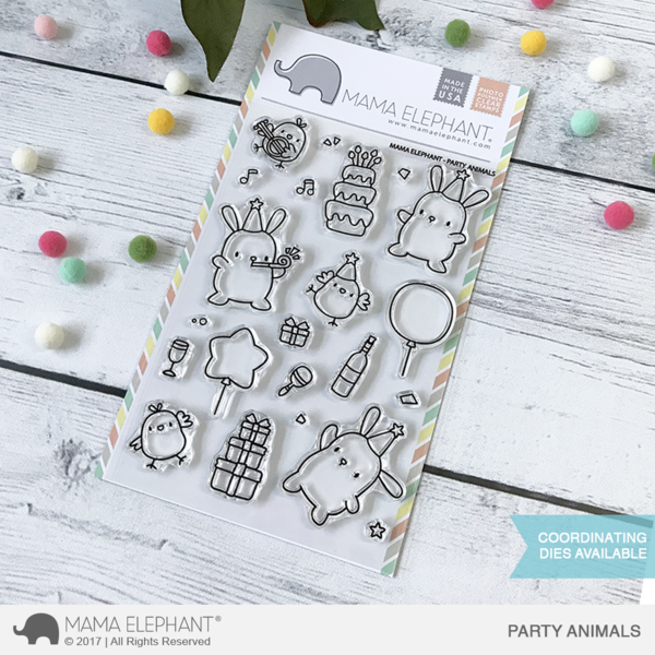 Party Animals Stamp Set