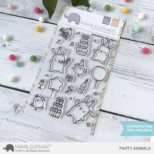 Party Animals Stamp Set