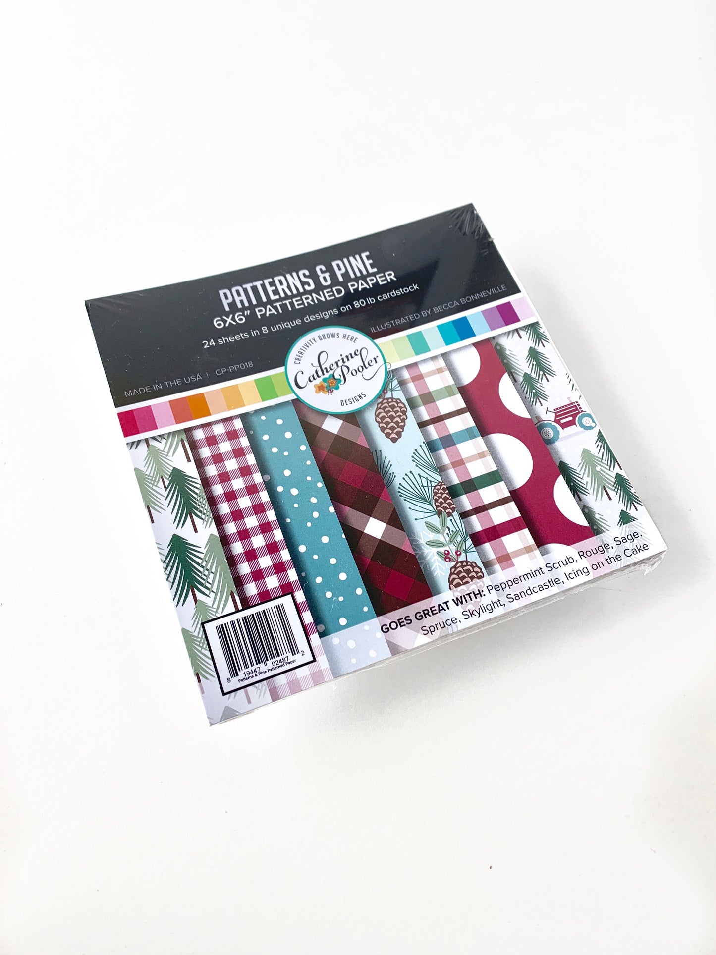 Patterns & Pine 6x6 Paper Pack