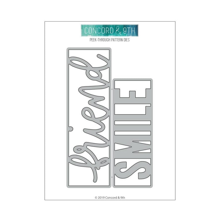 Peek-Through Patterns Dies