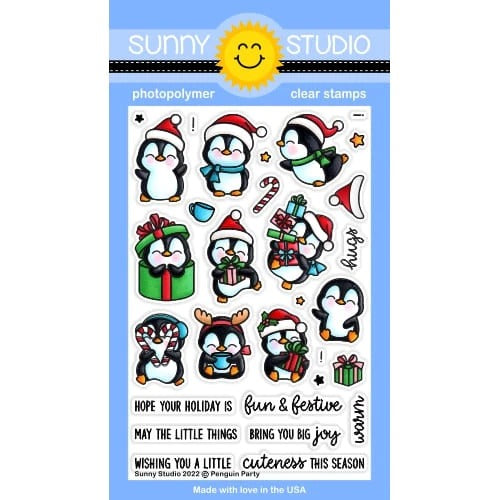 Penguin Party Stamp Set