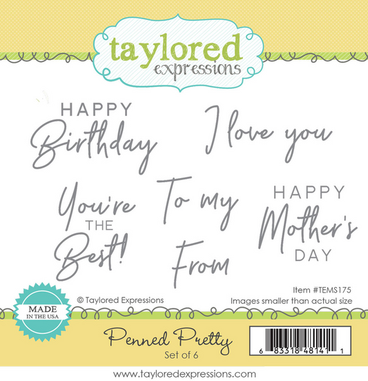 Penned Pretty Stamp Set