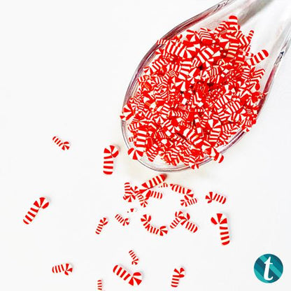 Peppermint Crush Candy Cane Sprinkles Mix