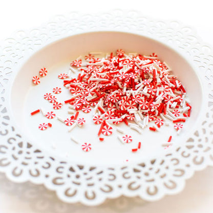Peppermints Clay Confetti