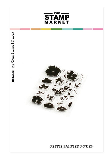 Petite Painted Posies Stamp Set