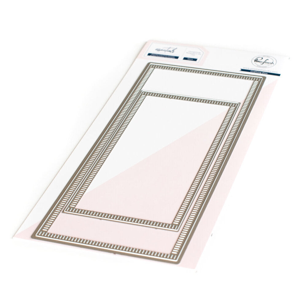 Essentials: Blanket Stitched Slimline & Mini Slimline Rectangles