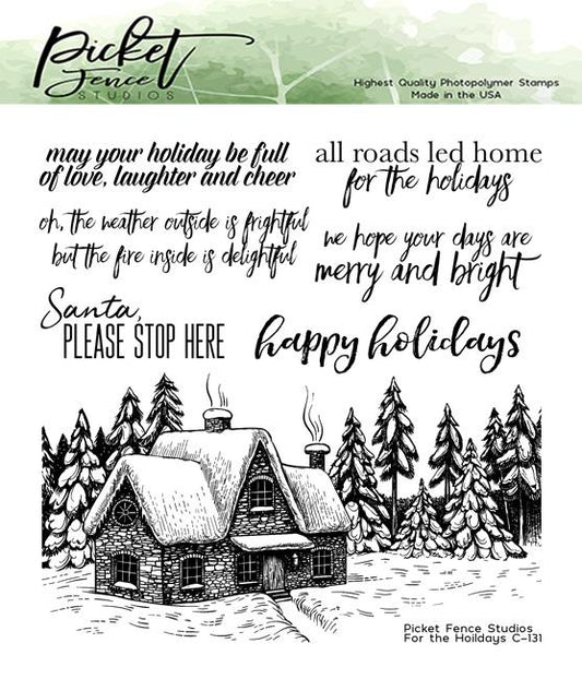 For the Holidays Stamp Set