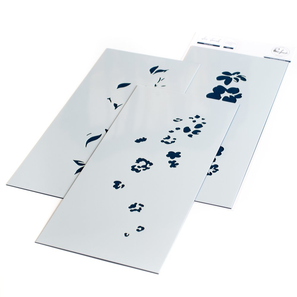 Floral Notes Stencil Set