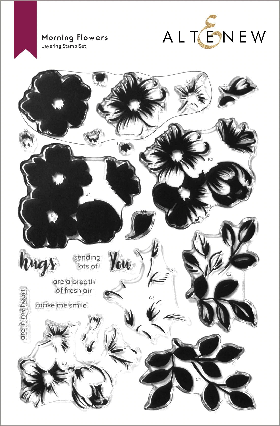 Morning Flowers Stamp Set