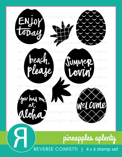 Pineapples Aplenty Stamp Set