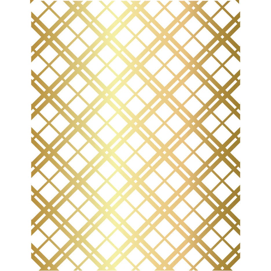 Plaid A2 Hot Foil Plate