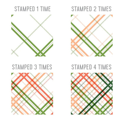 Plaid Turnabout™ Stamp