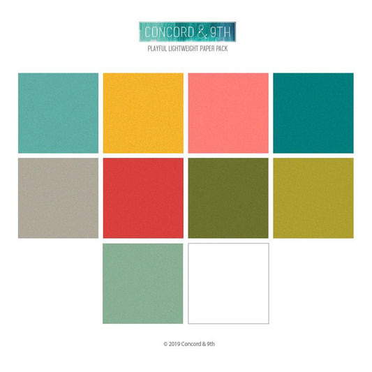 Playful Lightweight 6x6 Paper Pad