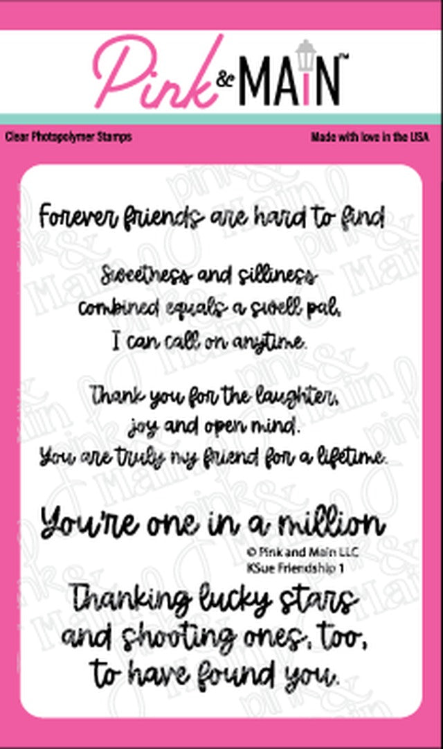 KSue Friendship 1 Stamp Set