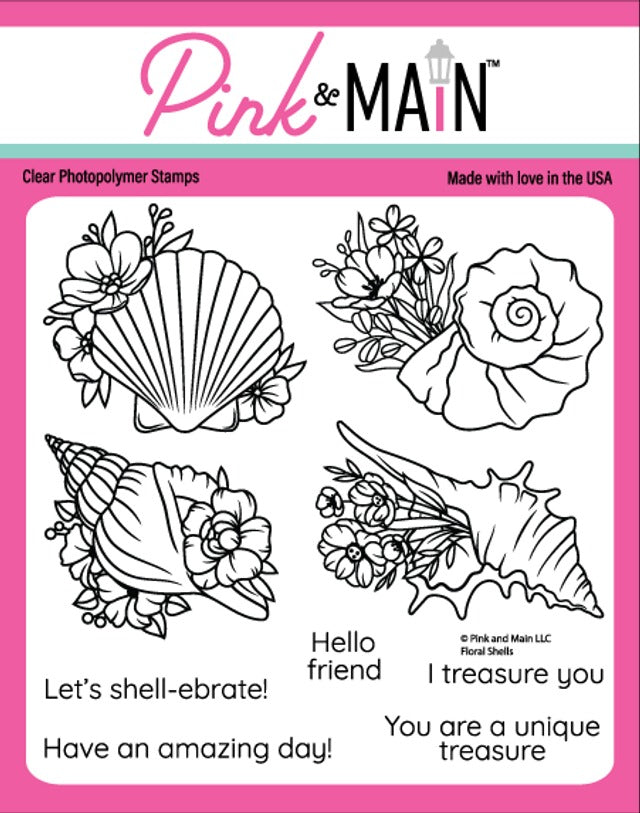 Floral Shells Stamp Set