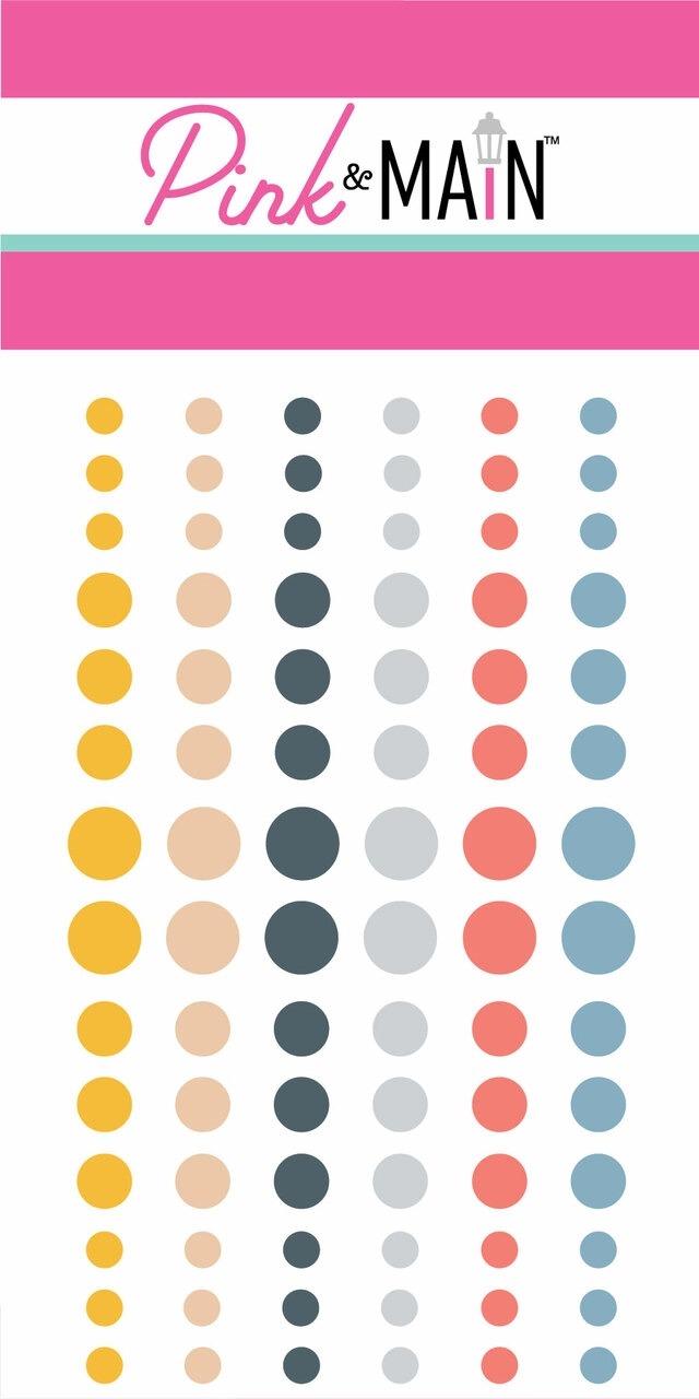 Good Vibes Enamel Dots