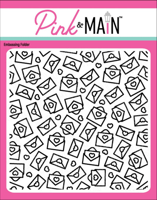 Happy Mail Embossing Folder