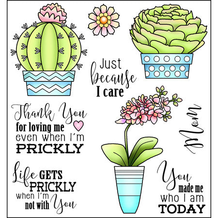 Prickly Stamp Set