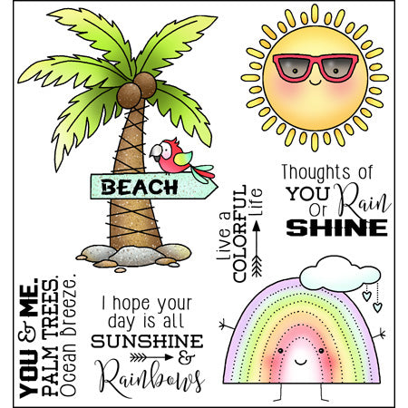 Sunshine & Rainbows Stamp Set