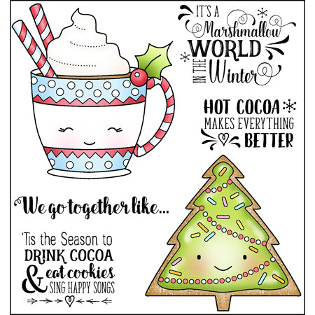 Cookies and Cocoa Stamp Set