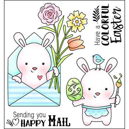 Happy Mail Stamp Set