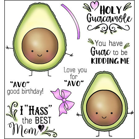 Holy Guacamole Stamp Set