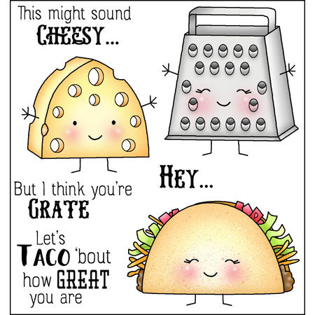 Cheesy Stamp Set