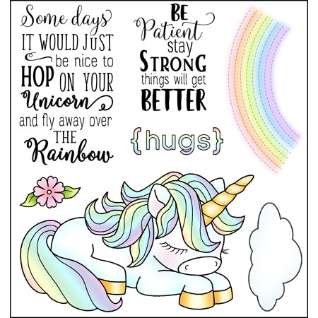 Hop on Unicorn Stamp Set