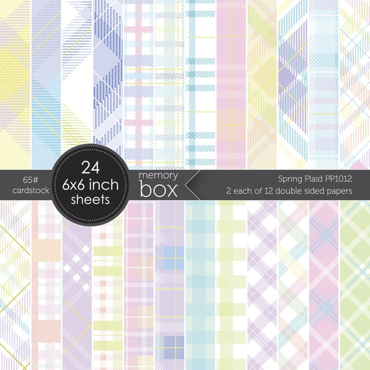 Spring Plaid 6x6 Paper Pad