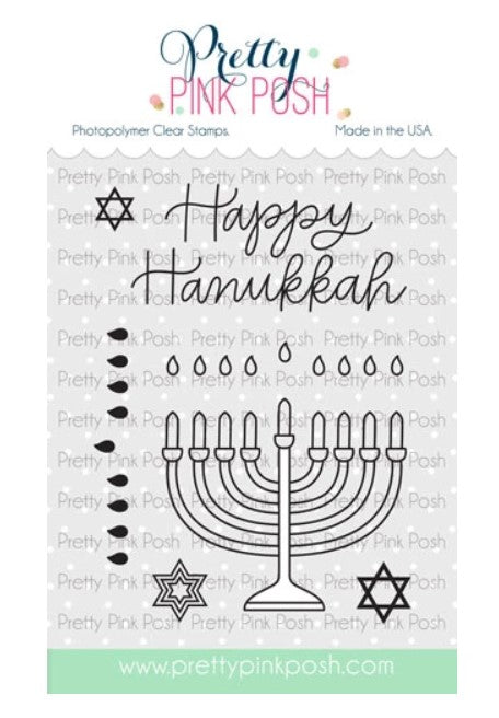 Happy Hanukkah Stamp Set