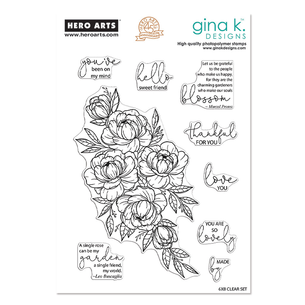 Friendship Blooms Stamp Set