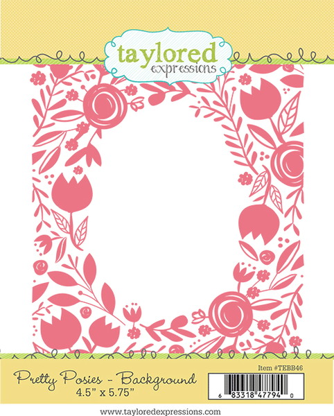 Pretty Posies Background Stamp