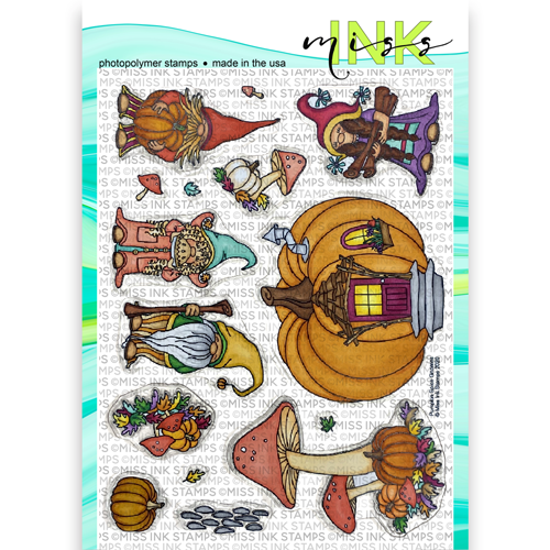 Pumpkin Spice Gnomes Stamp Set