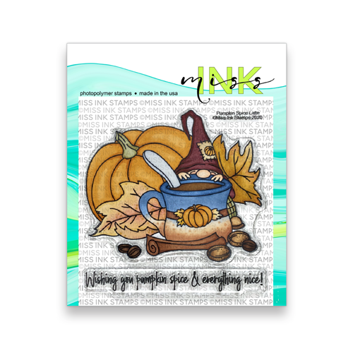 Pumpkin Spice Latte Stamp Set