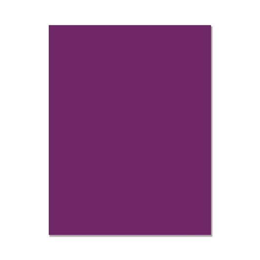 Hero Hues 8.5x11 Cardstock Plum