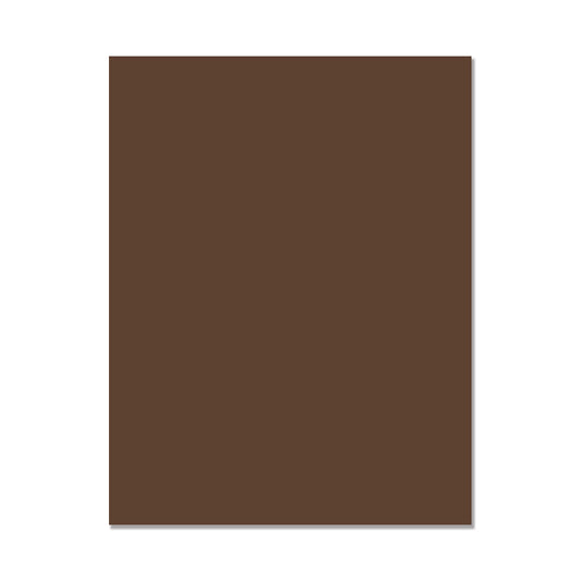 Hero Hues 8.5x11 Cardstock Chestnut